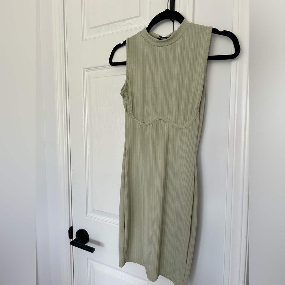 NWT 🤍 Light green mini dress